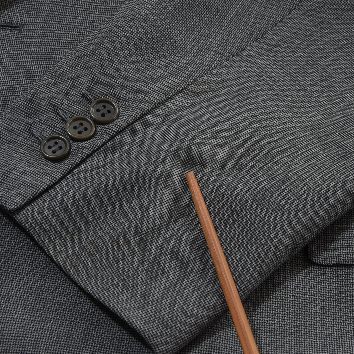 Brioni Double-Breasted Wool Suit Size 54/44 ca. 58cm - Grey