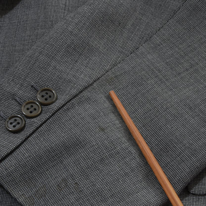 Brioni Double-Breasted Wool Suit Size 54/44 ca. 58cm - Grey