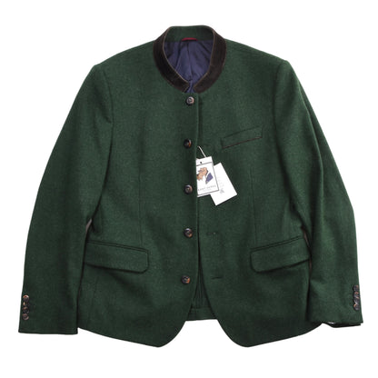 Manufaktur Grasegger Wolljanker/Jacke Größe 50 ca. 53,5 cm – Grün