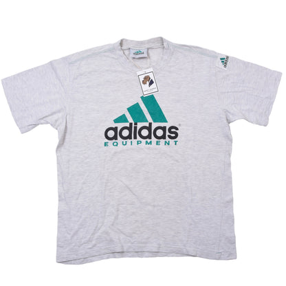Vintage Adidas Equipment T-Shirt Größe D8 ca. 60cm - Heather Grey