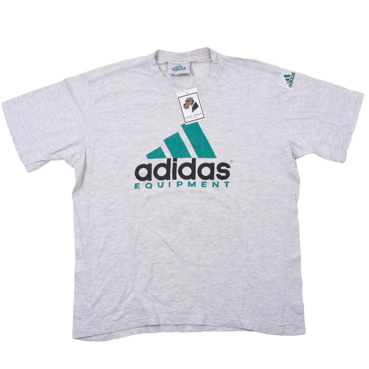 Vintage Adidas Equipment T-Shirt Größe D8 ca. 60cm - Heather Grey