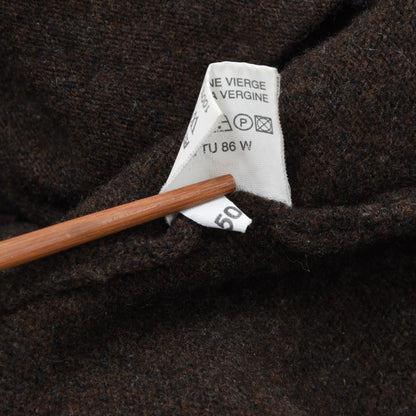 Burlington Wool Cardigan /Sweater Size 50 Chest ca. 54cm - Brown