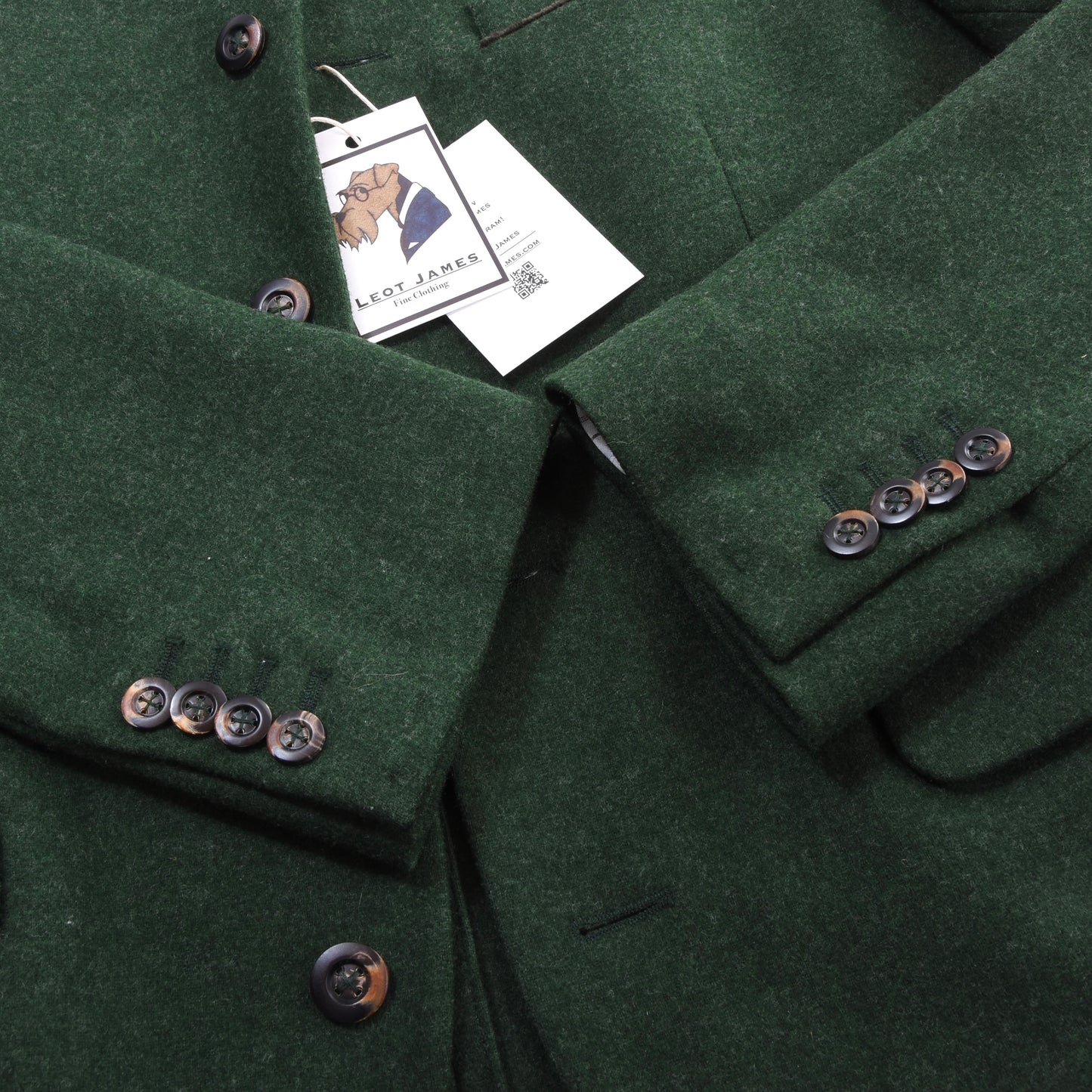 Manufaktur Grasegger Wolljanker/Jacke Größe 50 ca. 53,5 cm – Grün