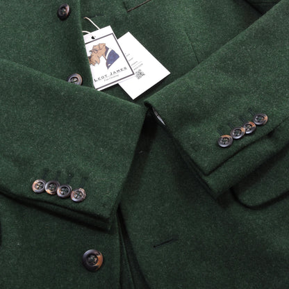 Manufaktur Grasegger Wolljanker/Jacke Größe 50 ca. 53,5 cm – Grün