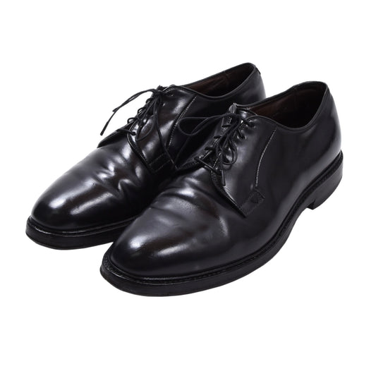 Allen Edmonds Leeds Shell Cordovan Shoes Size 9 1/2 EE - Black