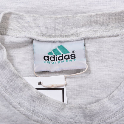 Vintage Adidas Equipment T-Shirt Größe D8 ca. 60cm - Heather Grey