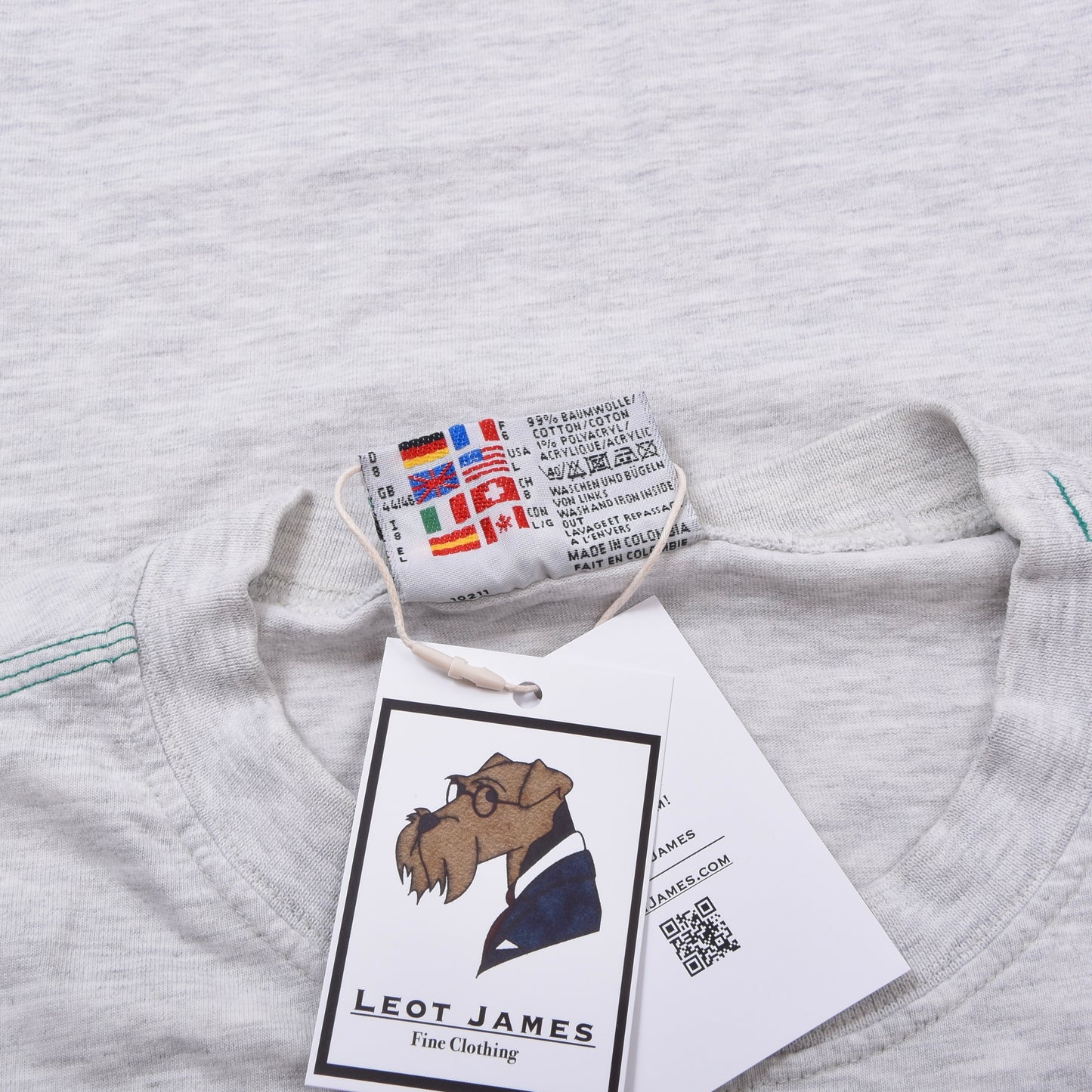 Vintage Adidas Equipment T-Shirt Größe D8 ca. 60cm - Heather Grey