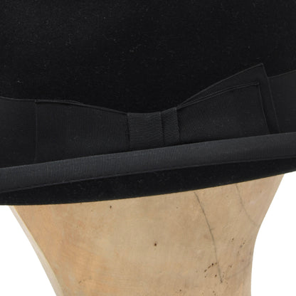 Chisnall Vintage Homburg Hat Size 58 - Black