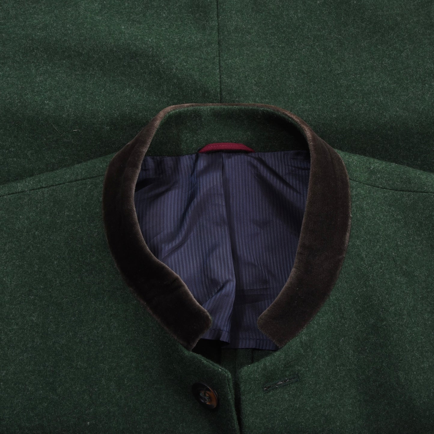 Manufaktur Grasegger Wolljanker/Jacke Größe 50 ca. 53,5 cm – Grün
