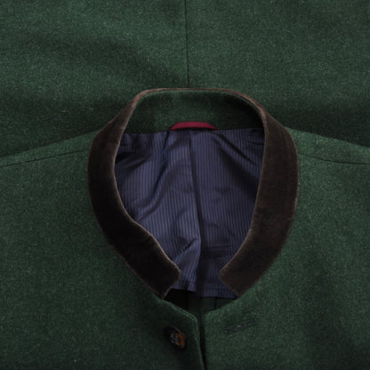 Manufaktur Grasegger Wolljanker/Jacke Größe 50 ca. 53,5 cm – Grün