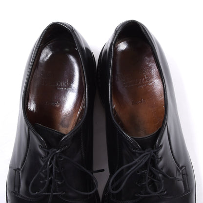 Allen Edmonds Leeds Shell Cordovan Shoes Size 9 1/2 EE - Black