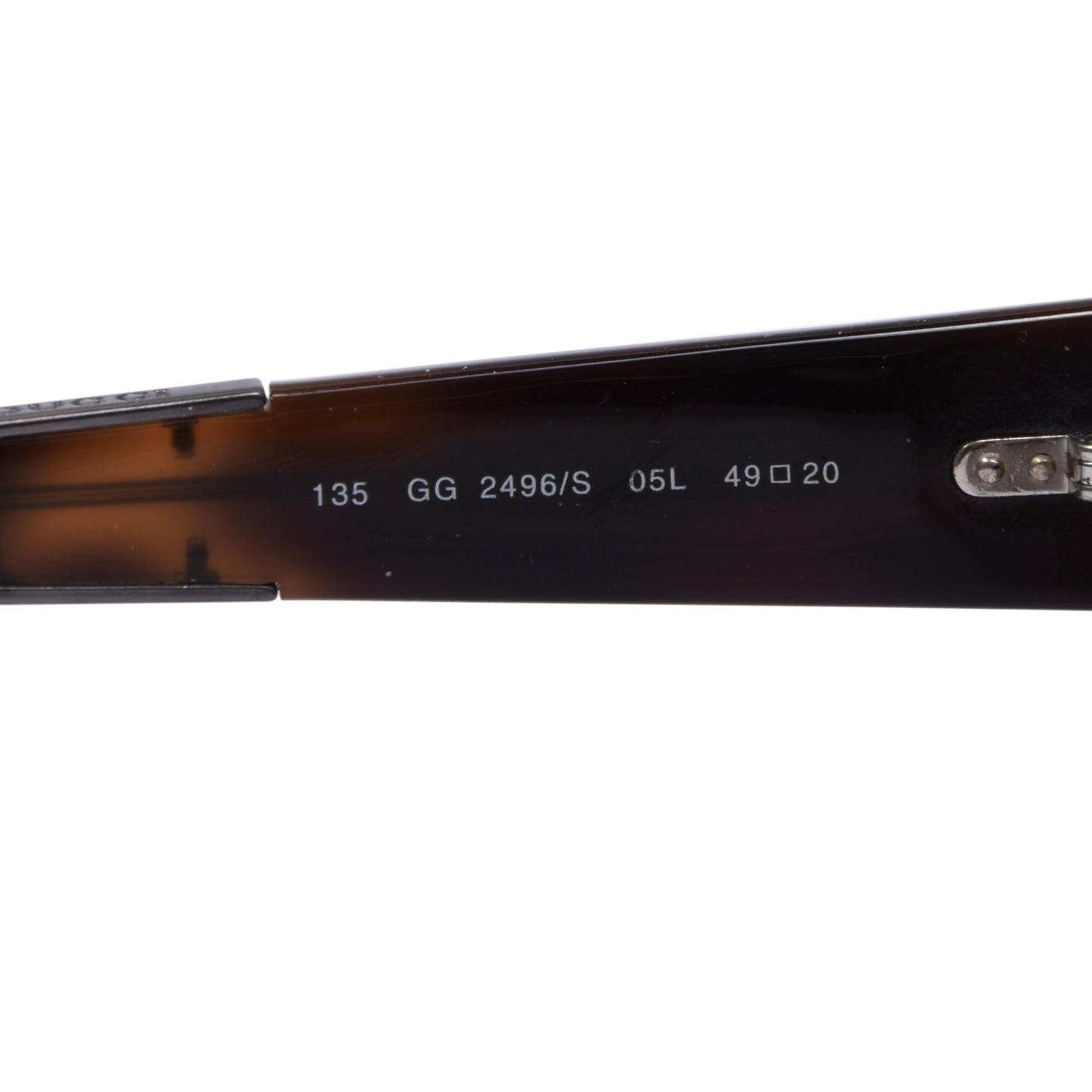 Gucci Mod. GG2496/S Vintage Sunglasses - Tortoise