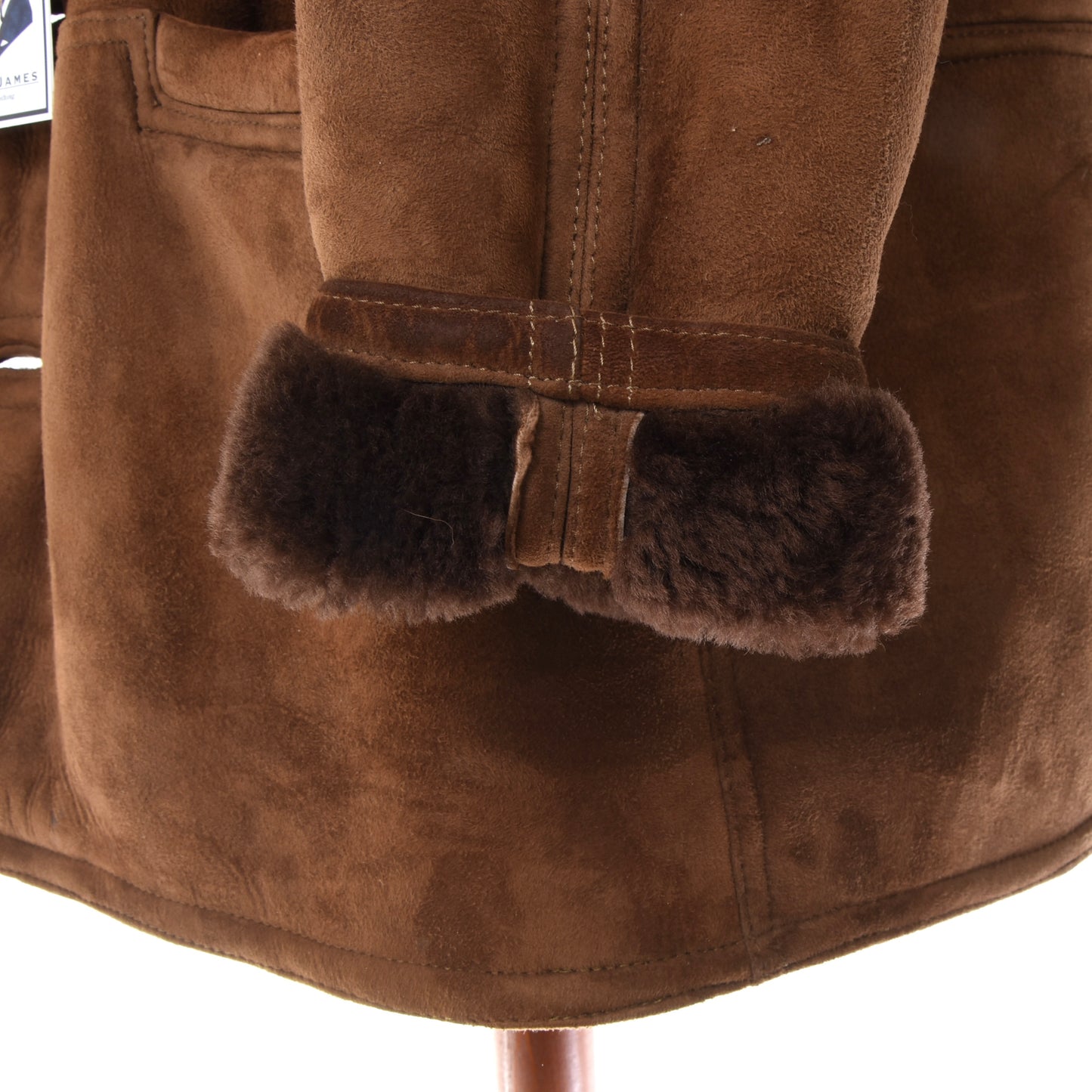 Shearling Original Coat Size 54 - Brown