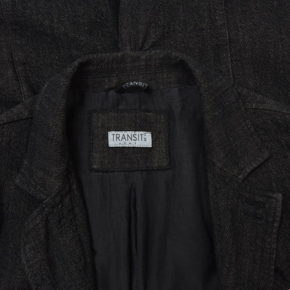 Transit Uomo Wool-Cotton Jacket Size M ca. 51cm