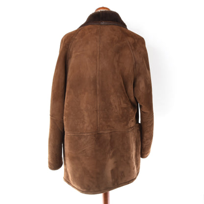 Shearling Original Coat Size 54 - Brown