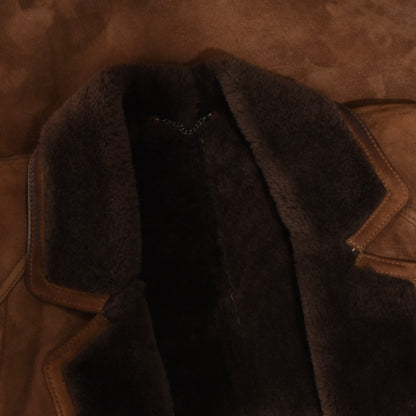 Shearling Original Coat Size 54 - Brown