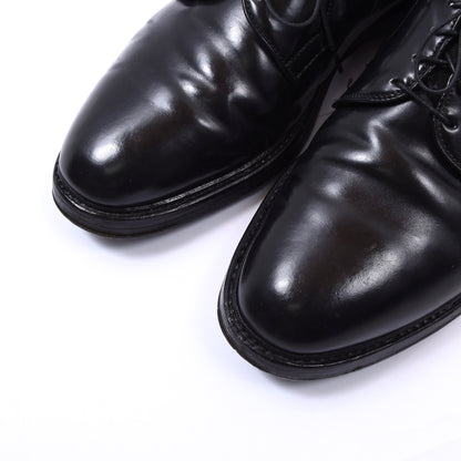 Allen Edmonds Leeds Shell Cordovan Shoes Size 9 1/2 EE - Black