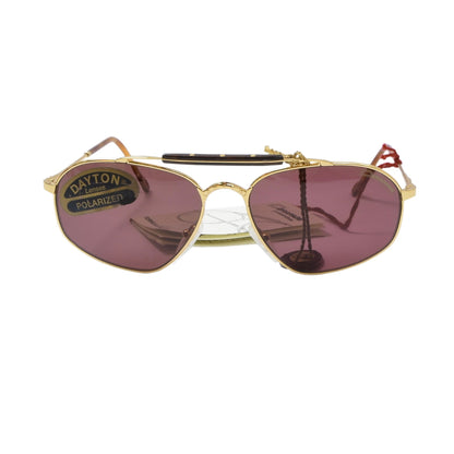 NOS Derapage Collections F3 C06 60mm Sunglasses - Gold