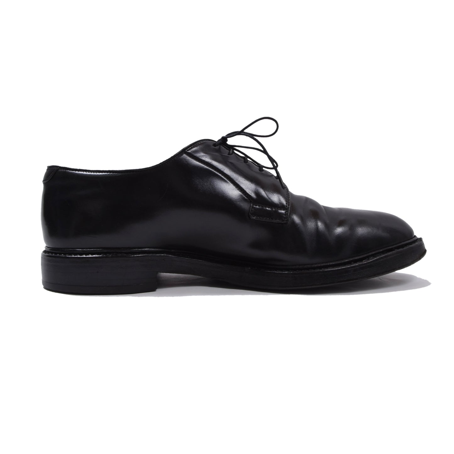 Allen Edmonds Leeds Shell Cordovan Shoes Size 9 1/2 EE - Black