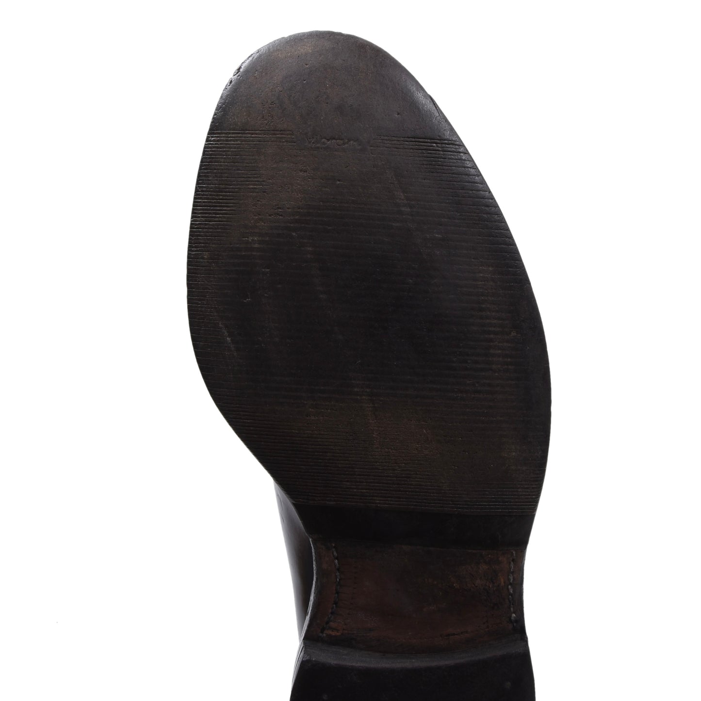 Allen Edmonds Leeds Shell Cordovan Shoes Size 9 1/2 EE - Black