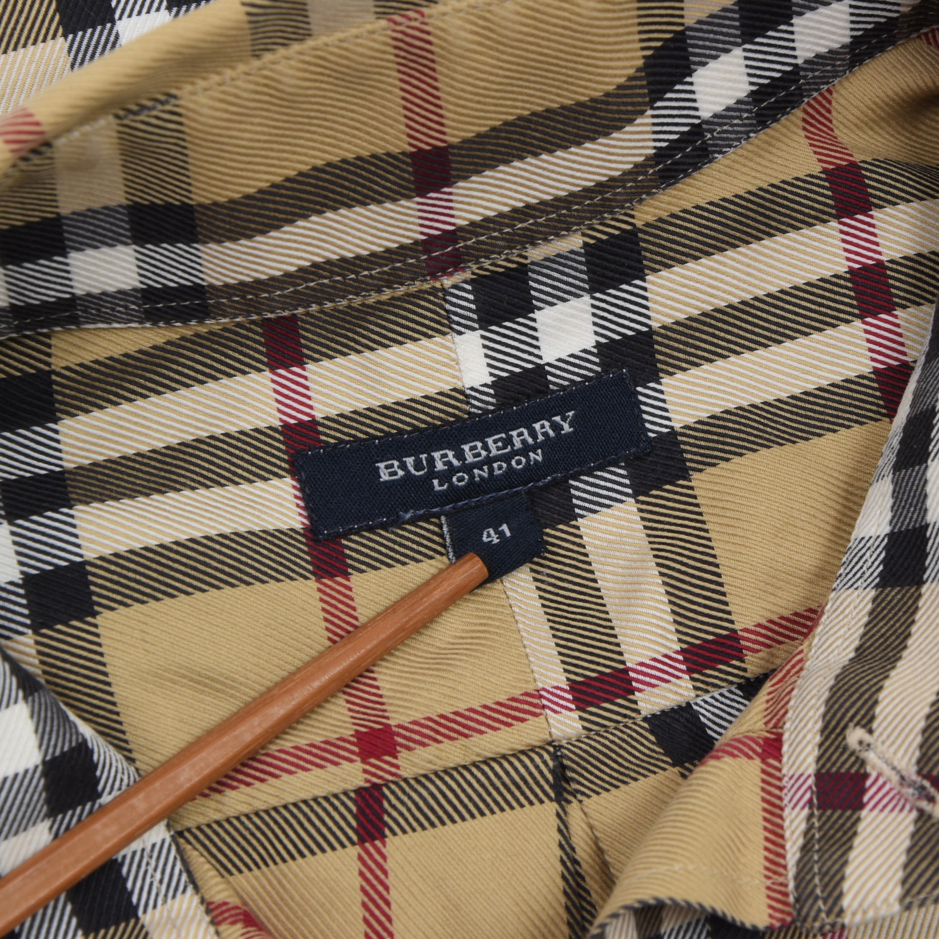 Burberry size hotsell 41 shirt