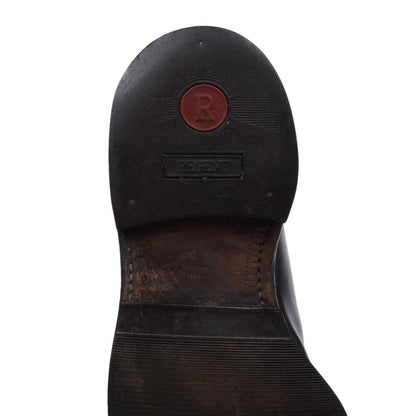 Allen Edmonds Leeds Shell Cordovan Shoes Size 9 1/2 EE - Black