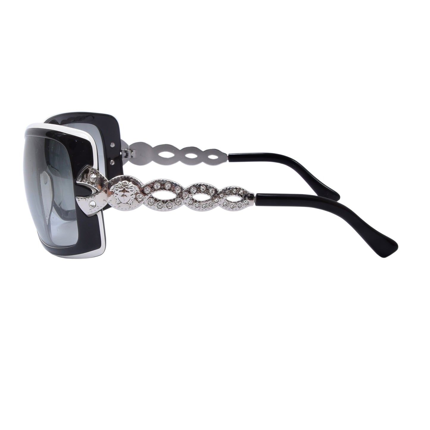 Versace Mod. 4070 Sunglasses - Black/White