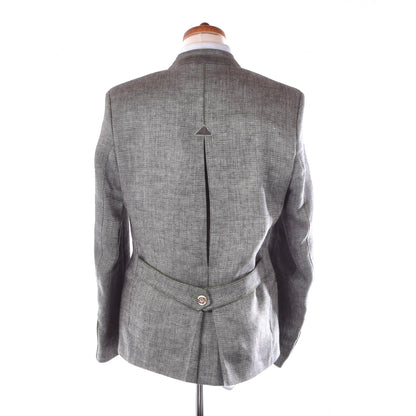 Klampfl Kleidet Leinen Janker/Jacke Größe 48 ca. 51 cm – Grau