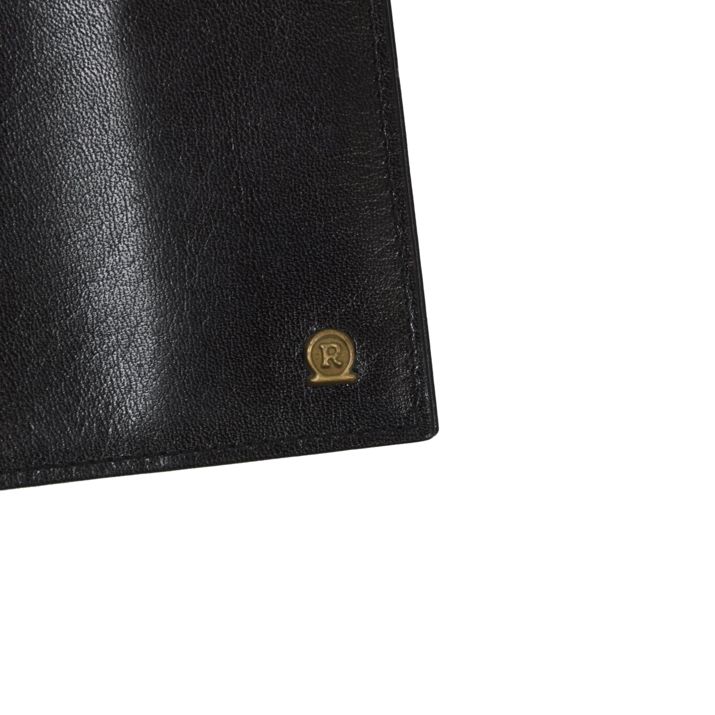 2x Leather Passport Cases/Wallets - Black