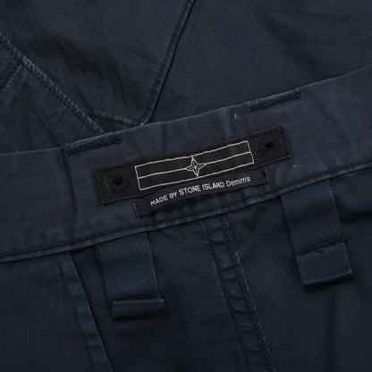 Stone Island Denims SS2008 Cotton Shorts Size W34 - Navy