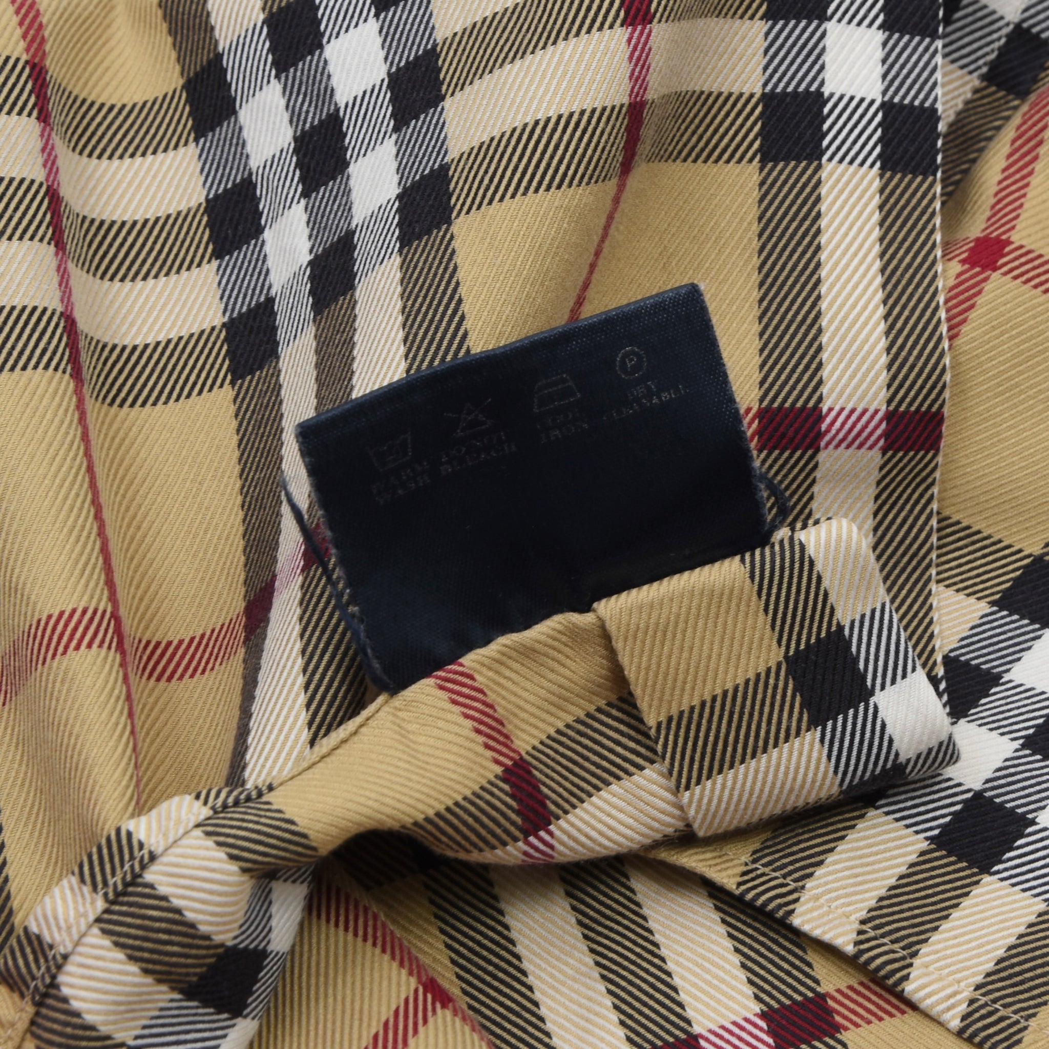 Burberry London Shirt Vintage RARE Blue Label Nova Check 