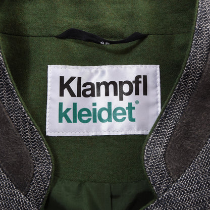 Klampfl Kleidet Leinen Janker/Jacke Größe 48 ca. 51 cm – Grau