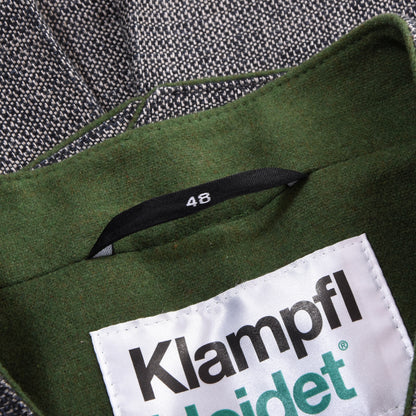 Klampfl Kleidet Leinen Janker/Jacke Größe 48 ca. 51 cm – Grau