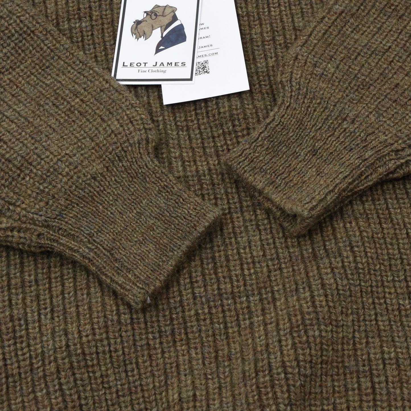 Barbour Wool Sweater D1320 Tyne Size S ca. 53.5cm