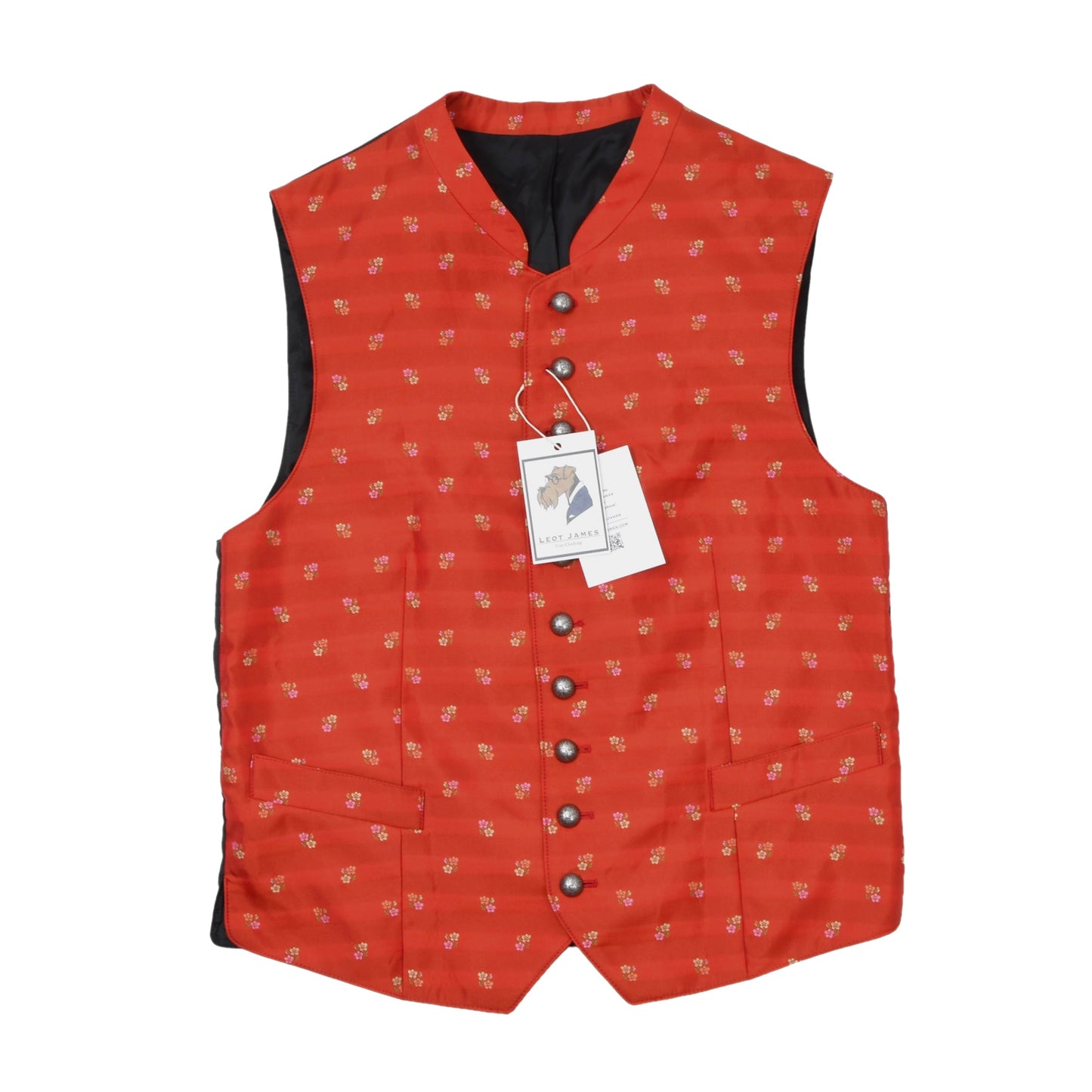 Manufaktur Grasegger Vest Size 46 ca. 49.5cm - Orange