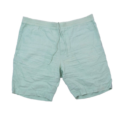 Hermès Paris Linen Shorts Size W42 - Seafoam Green