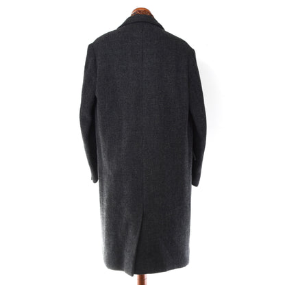 Vintage Handmade Wool Overcoat Chest ca. 62.5cm