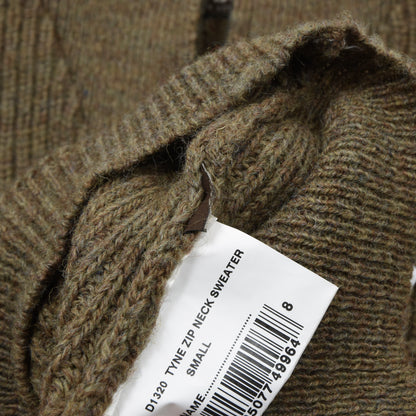 Barbour Wool Sweater D1320 Tyne Size S ca. 53.5cm