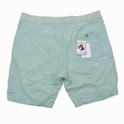 Hermès Paris Linen Shorts Size W42 - Seafoam Green
