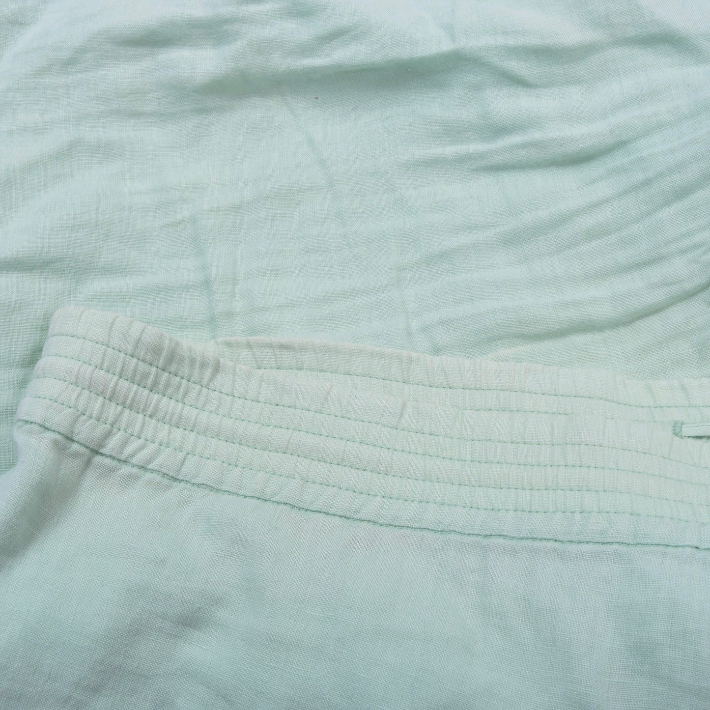 Hermès Paris Linen Shorts Size W42 - Seafoam Green