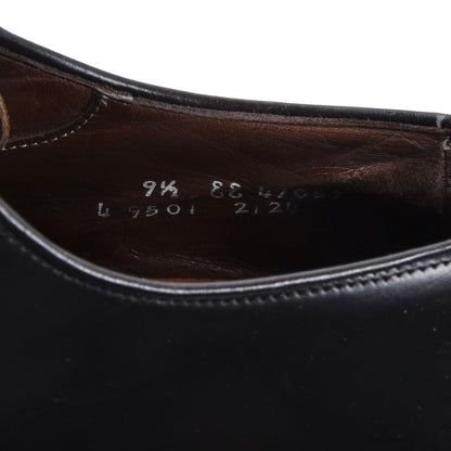 Allen Edmonds Leeds Shell Cordovan Shoes Size 9 1/2 EE - Black