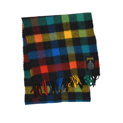 Johnstons of Elgin 100% Wool Scarf ca. 134cm - Plaid