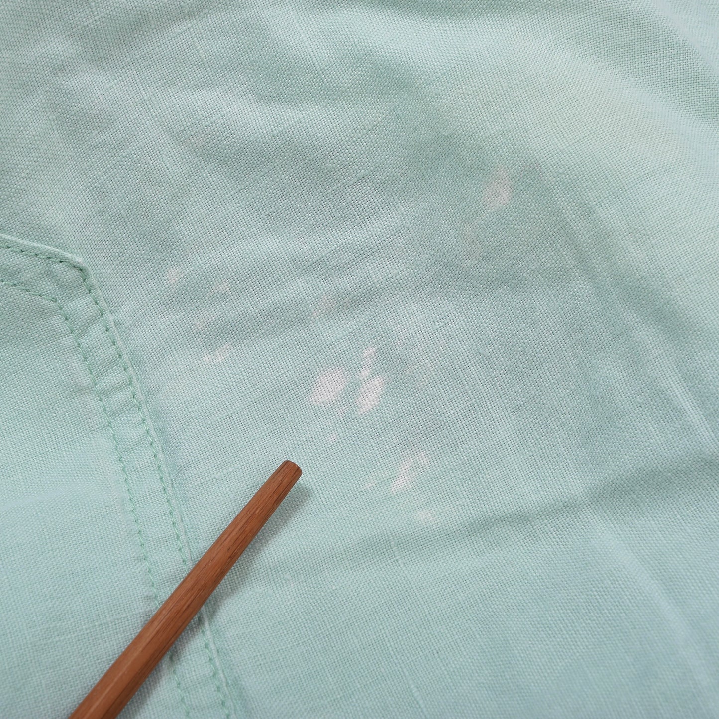 Hermès Paris Linen Shorts Size W42 - Seafoam Green