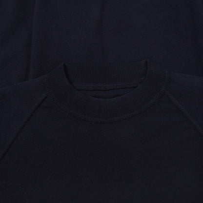 Ermenegildo Zegna 100% Wool Sweater Size L Chest ca. 59cm - Navy Blue