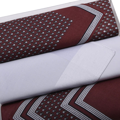 NOS Lehner Switzerland Handkerchief/Pocket Square Set of 3