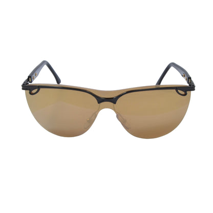 NOS Derapage Collections LS C01 Mirrored Sunglasses - Black/Gold