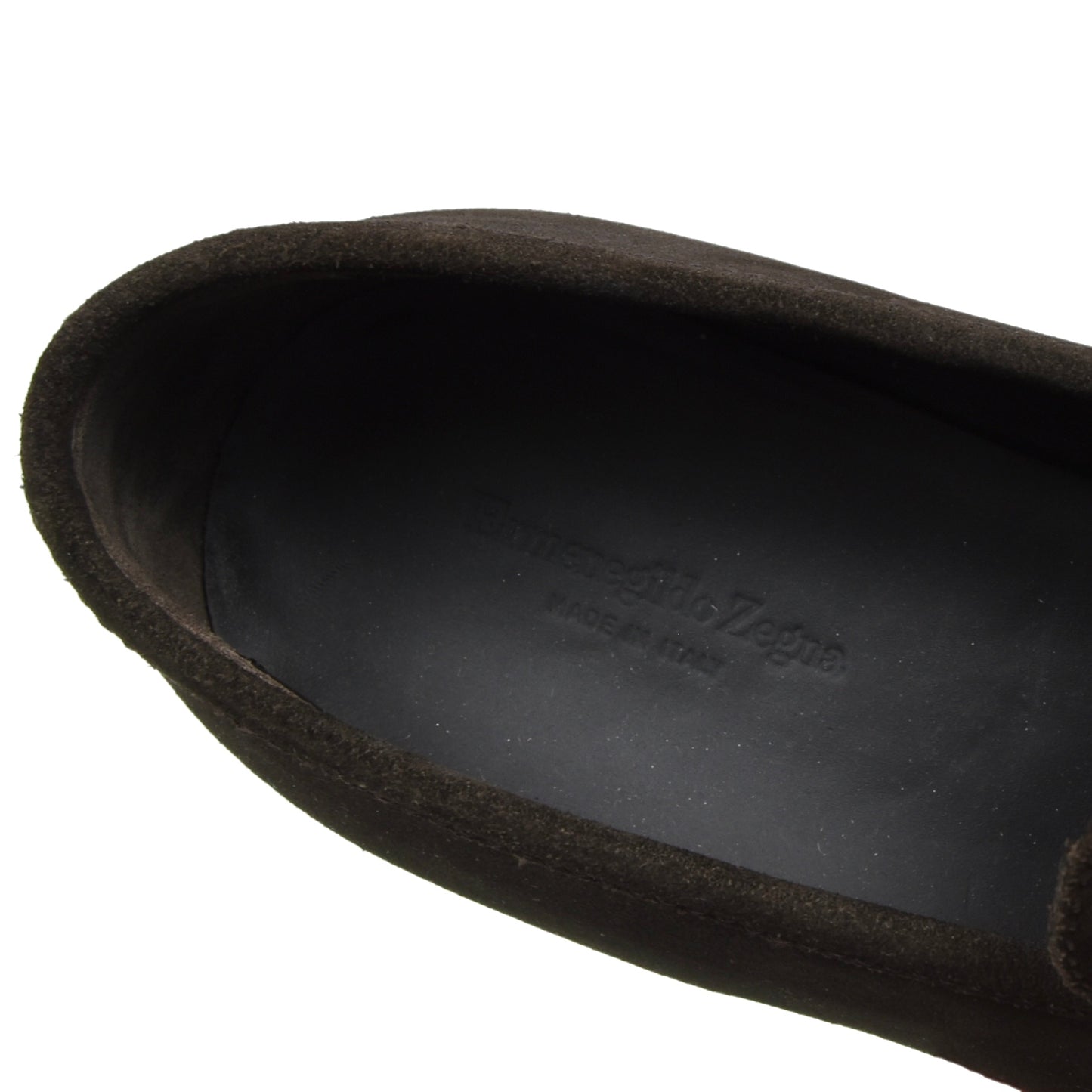 Ermenegildo Zegna Suede Loafers Size 9 1/2 EE - Brown