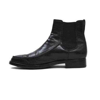 Tod's Leather Chelsea Boots Size 8 1/2 - Black