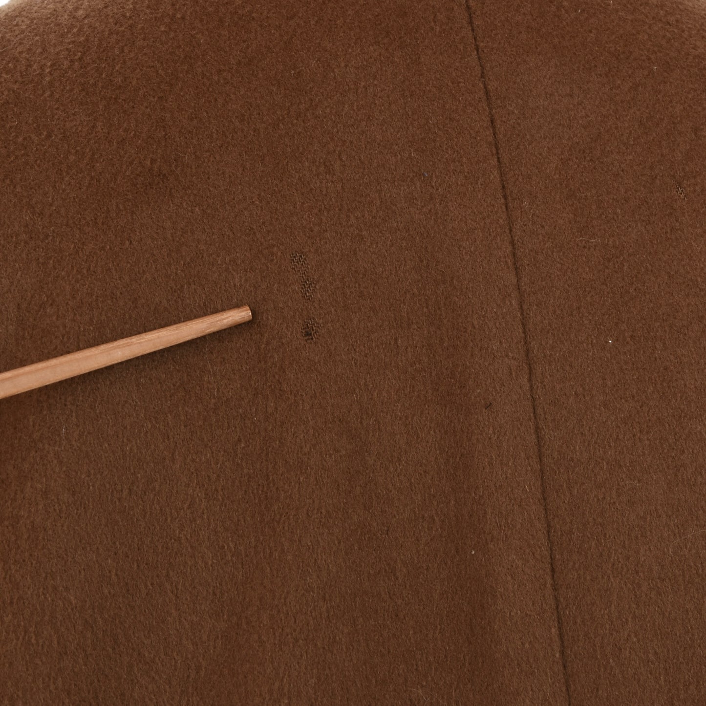 Classic 100% Wool Overcoat Size 25 Chest: 58.5cm - Caramel Brown