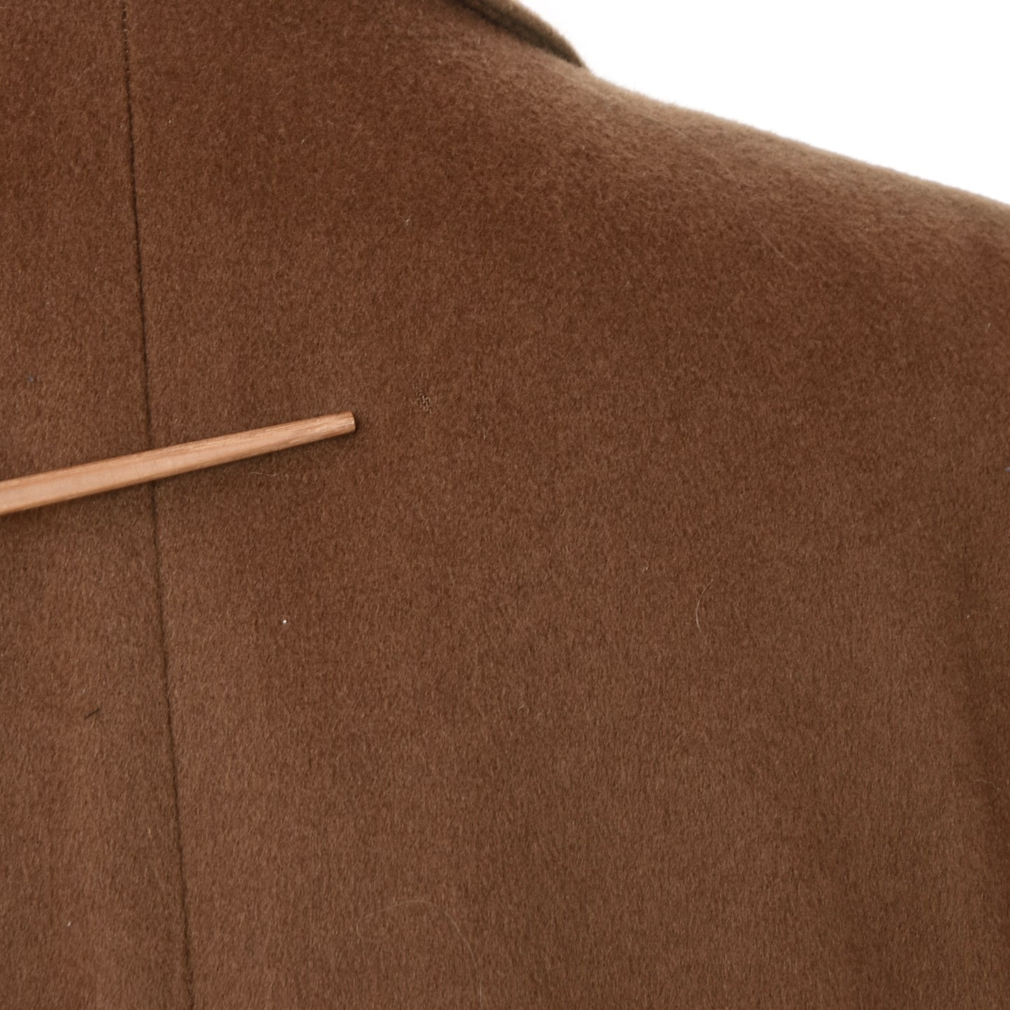 Classic 100% Wool Overcoat Size 25 Chest: 58.5cm - Caramel Brown